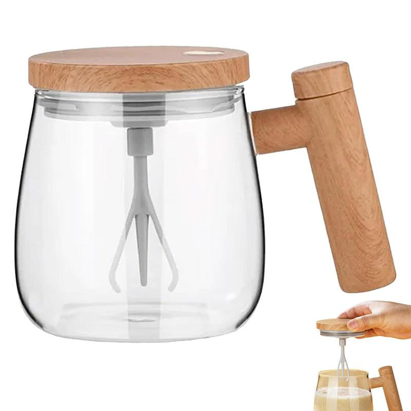 Self-Stirring Coffee Mug 400ML Electric Mixing Cup for Hot & Cold Drinks