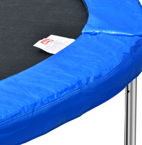 14FT Trampoline for Kids & Adults with Basketball Hoop and Safety Net