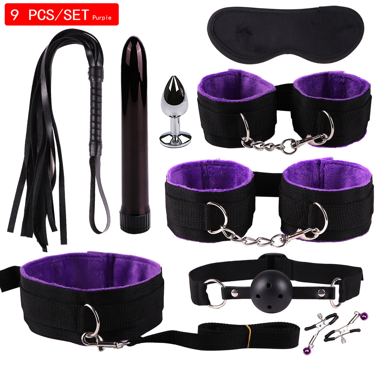 Adult Bondage Nylon Leather Suit Set - Multiple Variants