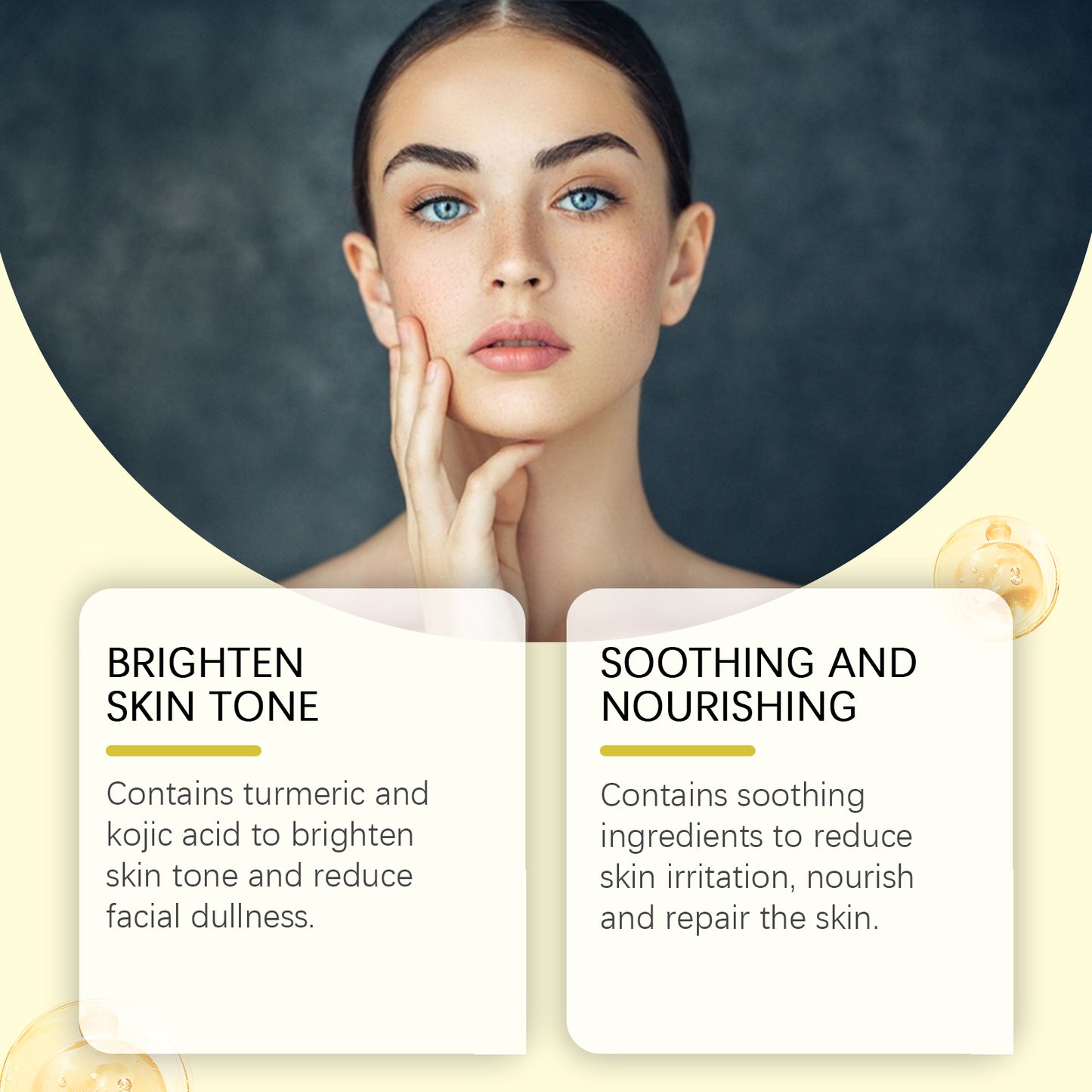 Turmeric Facial Cleansing Pads with Kojic Acid - 55 Count
