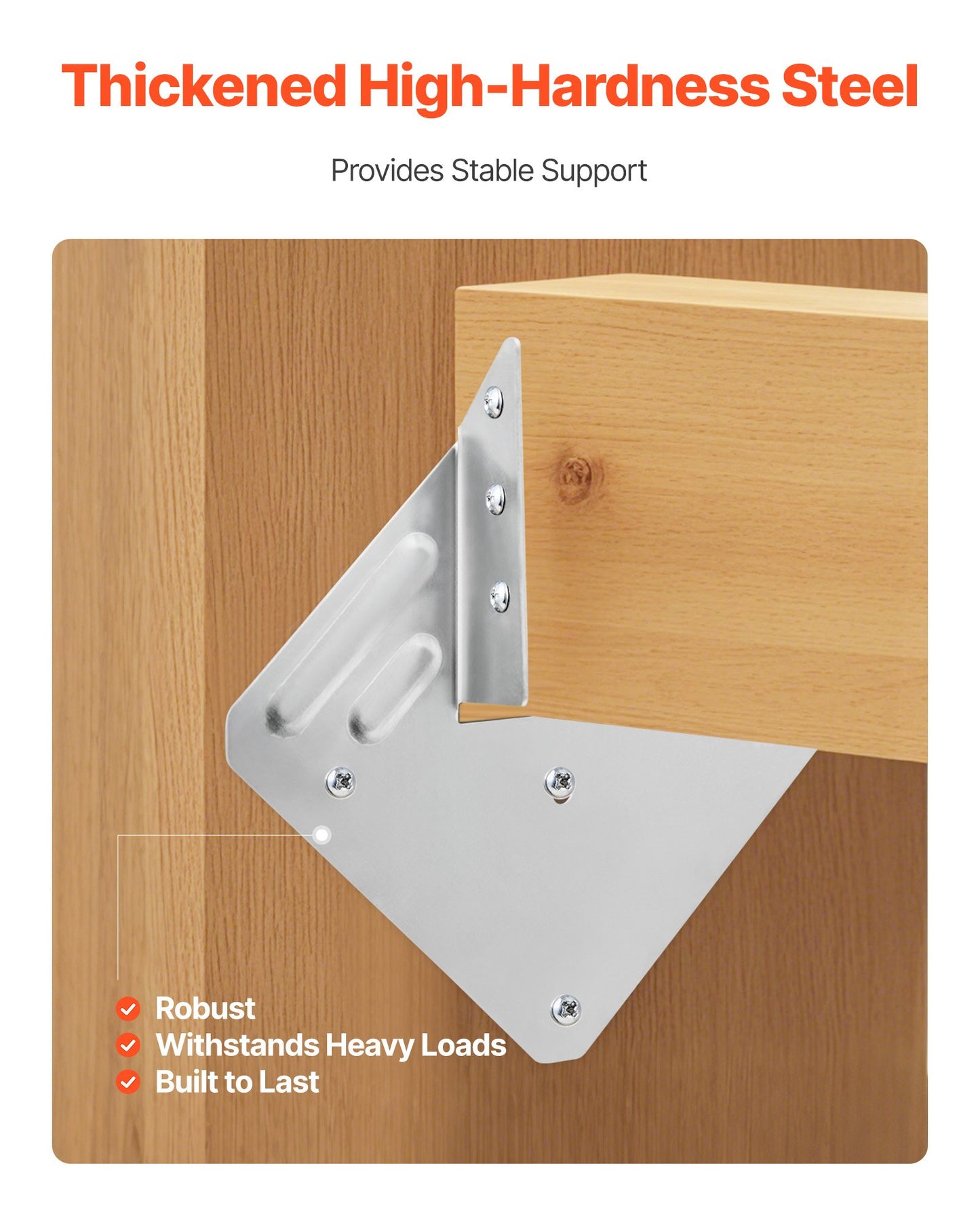 25 Pack Hurricane Ties for Rafters - Steel Joist Hangers for Roofs & Decks, Silver