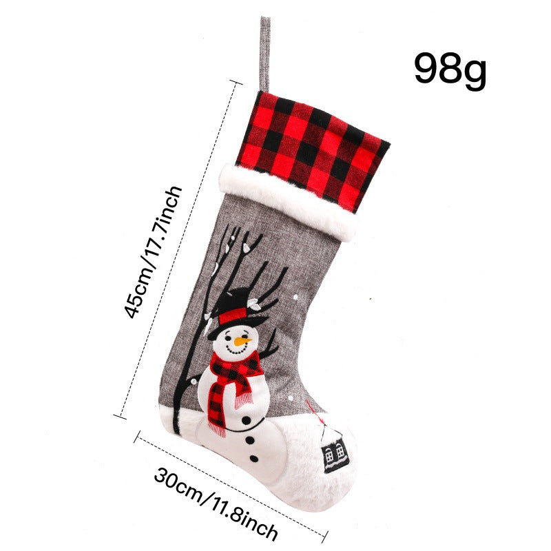 Christmas Checkered Socks for Kids - Holiday Gift, Multiple Colors