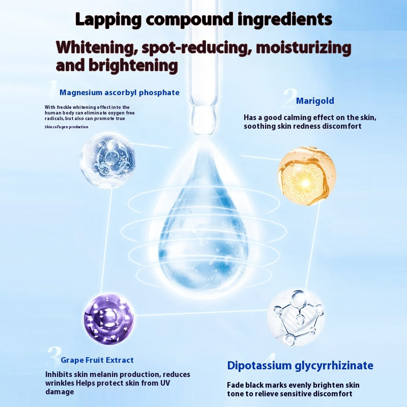 Moisturizing Facial Brightening Serum - Hydrating 30ml Whitening Essence