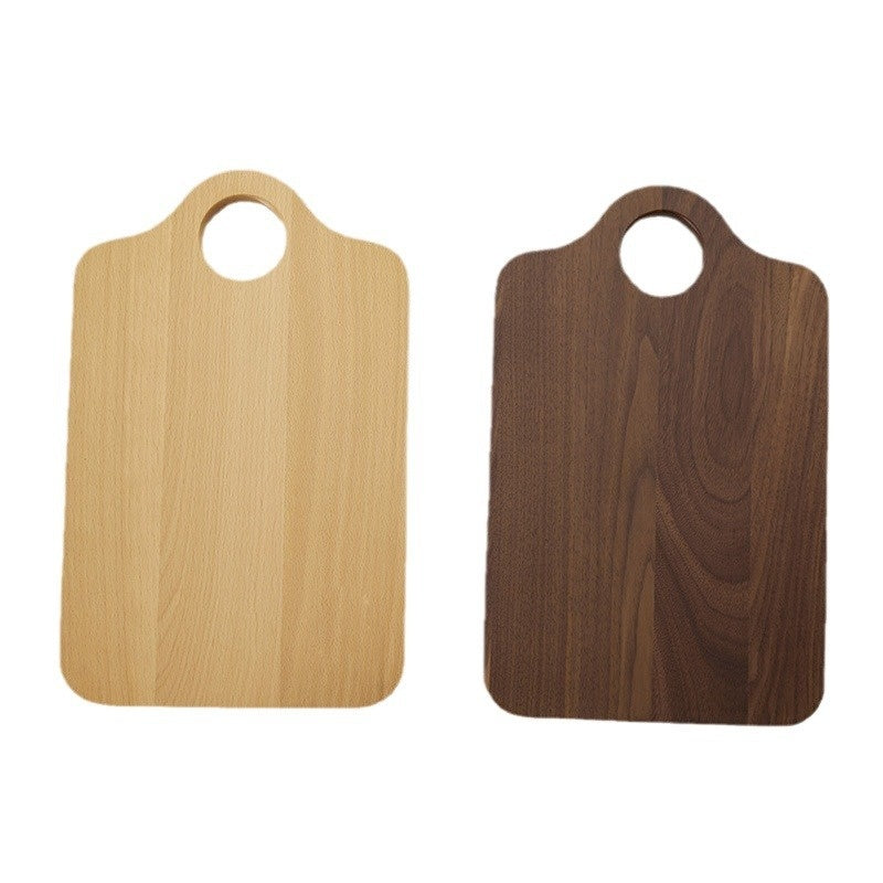 Japanese-Style Wooden Cutting Board - Black Walnut or Beech, Irregular Shape