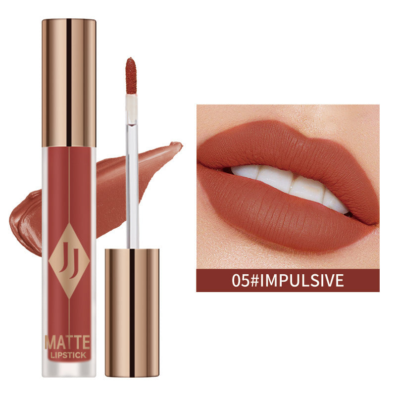 Matte Lip Gloss Moisturizing Lipstick No Stain On Cup - 4G Assorted Colors