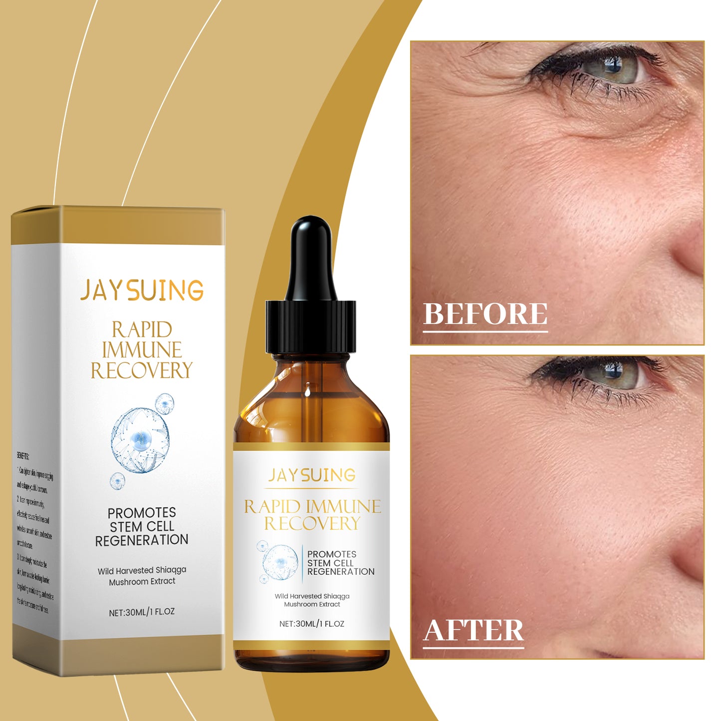 Hydrating Face Serum with Centella Asiatica for Soft Smooth Skin - 30ml