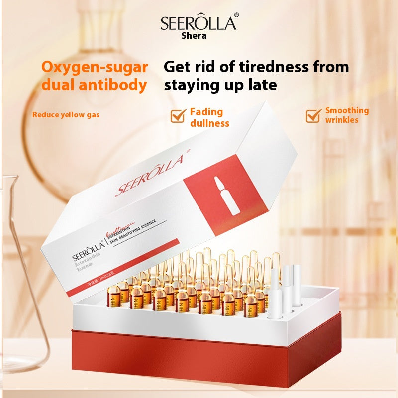 Astaxanthin Liquid Ampoule Solution for Skin Care - 28 x 2ml