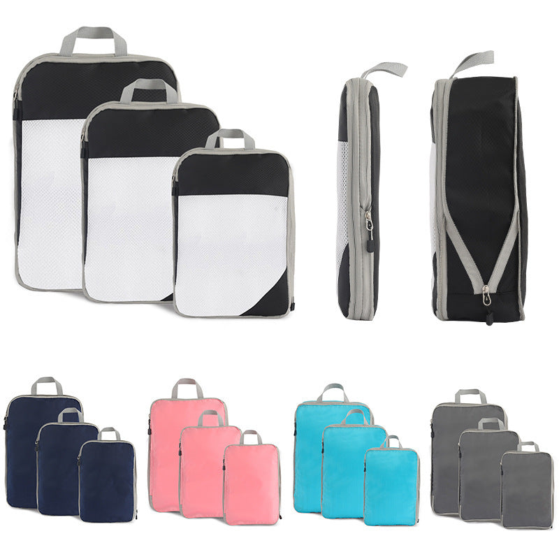 Waterproof Travel Compression Storage Bag Set - Multi-Purpose Dry Organizer