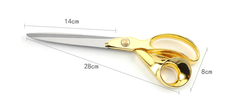 Multi-Purpose Stainless Steel Tailor Shears - 8, 10, 11 Inch Options