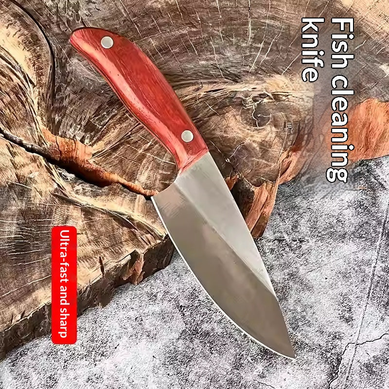 Multi-Purpose Fish and Meat Knife - 4Cr Steel Blade, Kitchen Utensil