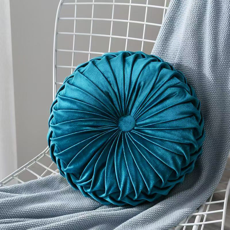 Solid Color Velvet Throw Pillow Cover 38x38cm Sofa Cushion Home Decor