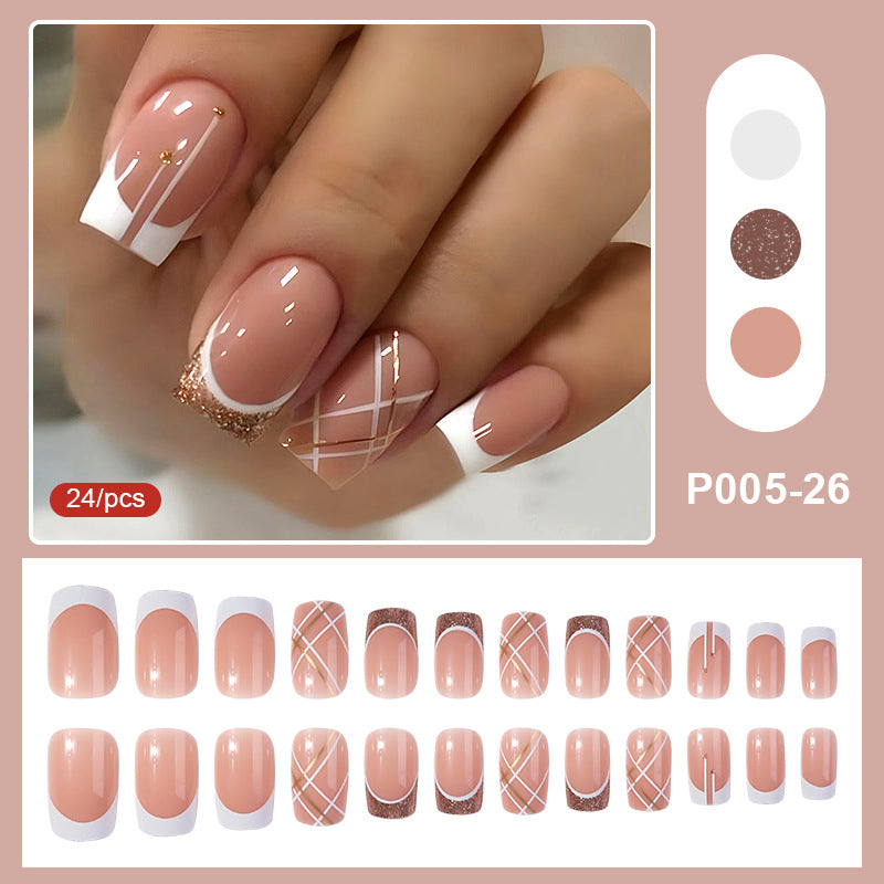 French Armor Nail Art Kit for Manicure - Starry Sky Design, Plastic, Multiple Styles
