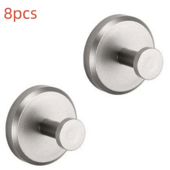 High-Grade Wall-Mounted Clothes Hook with Suction Cup No Trace Bathroom Hook