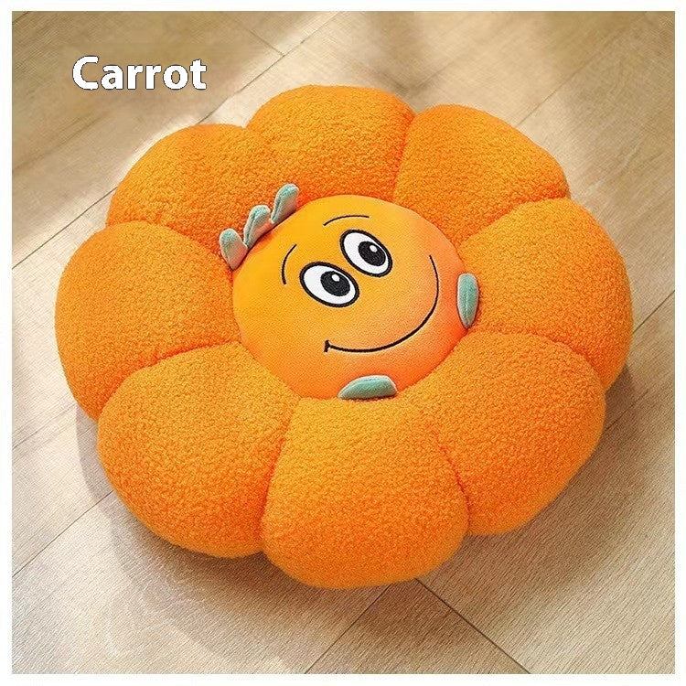 Cartoon Animal Cushion Plush Pillow for Office Bedroom Car Decor - 45x45cm