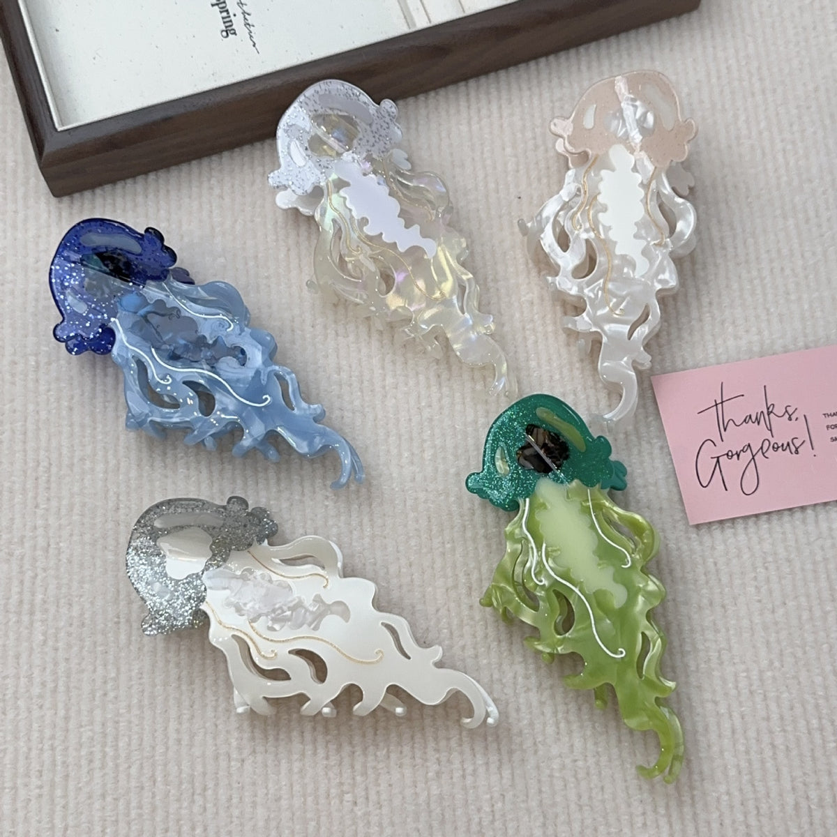 Korean Style Hair Clip Shark Barrette - Multiple Colors