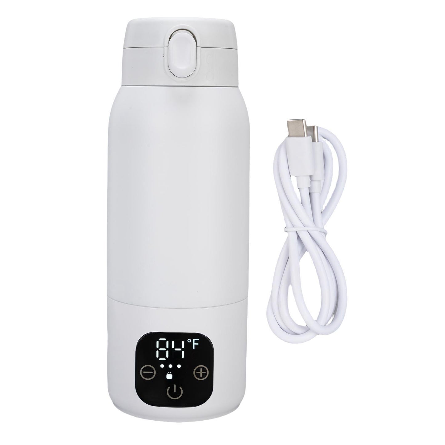 Portable Electric Kettle - 500ml Stainless Steel USB Travel Water Heater