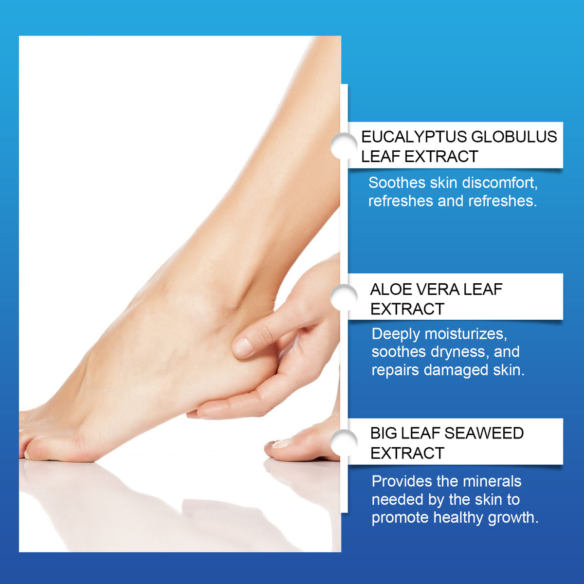 Nourishing Moisturizing Care Foot Relief Discomfort Massage Sole
