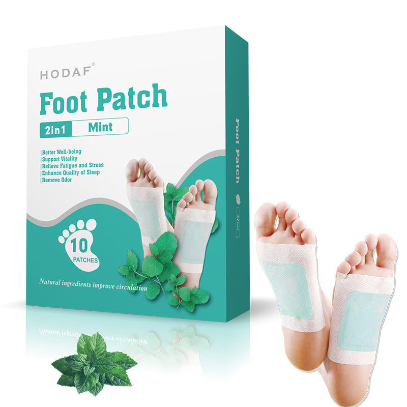 Foot Mask Pack - Rose, Mint, Green Tea & Lavender Foot Patches, 5-Pack Box