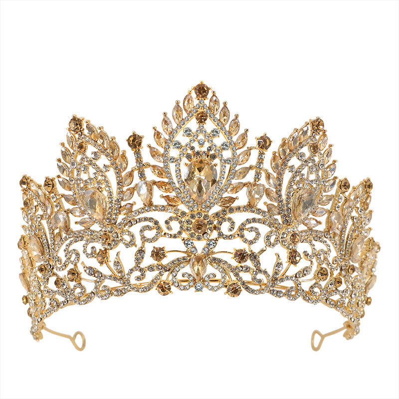 Crystal Crown Hair Accessory for Bridal and Wedding Hairstyles