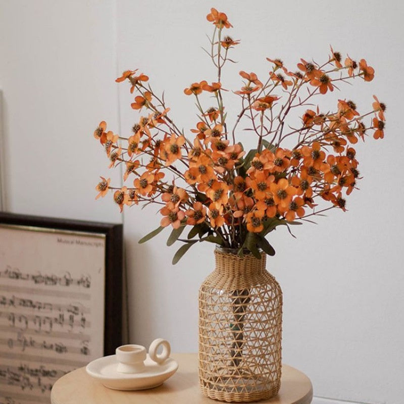 Pastoral Simulation Retro Fake Dried Flowers - Decorative Floral Arrangements