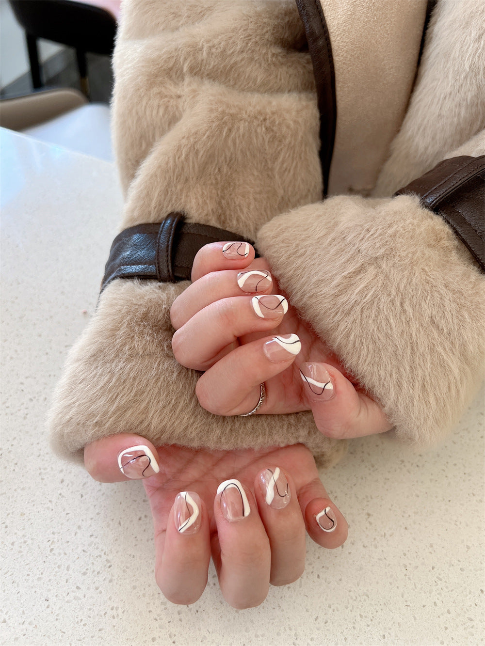 Minimalist Short Armor Set for Nail Art and Beauty