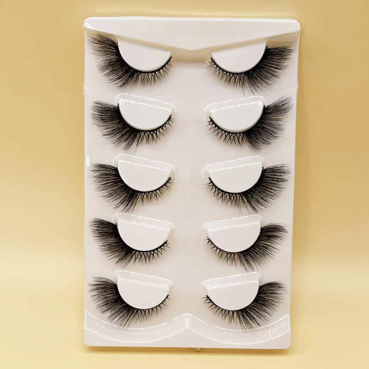 Natural Mink False Eyelashes with Lengthening Eye Tail Design - Multiple Styles