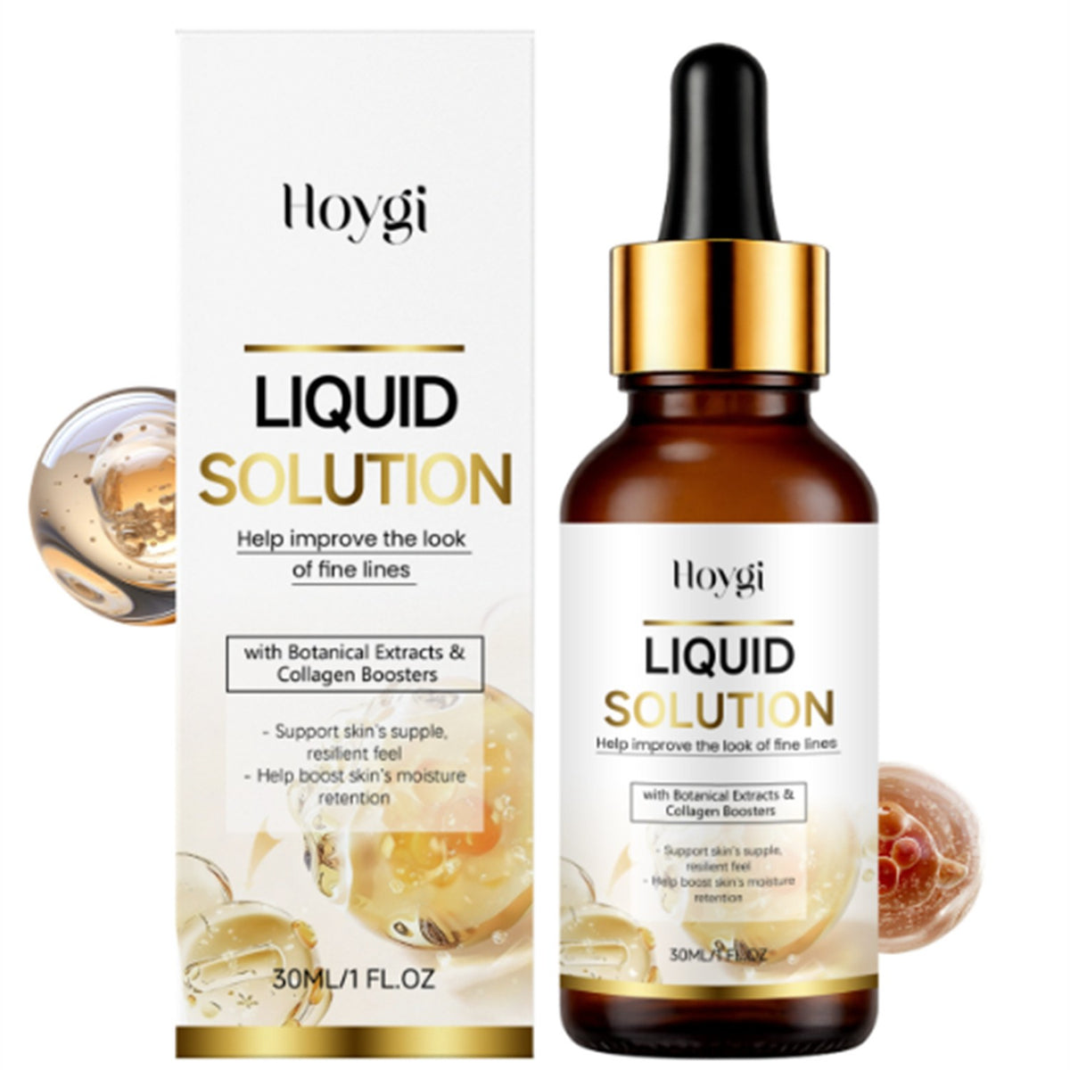 Collagen Moisturizing Liquid Serum for Face 30ml - Hydrating Skin Care