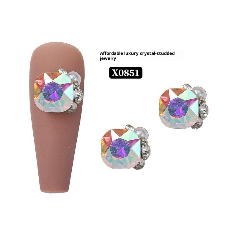 Rock Sugar Nail Crystal Rhinestone Kit for Nail Art - Multiple Styles & Sizes