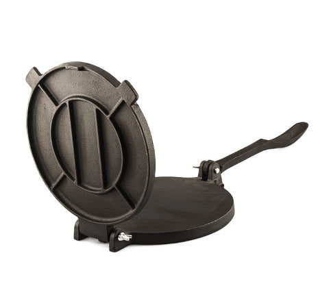Cast Iron Cake Press Round Muffin Plate - Hand Pressure Kitchen Tool