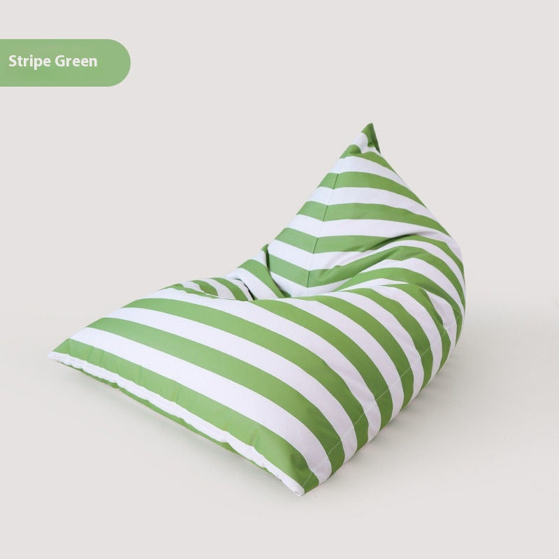 Outdoor Yard Bean Bag Lounge Chair Cover Waterproof Mildew Resistant