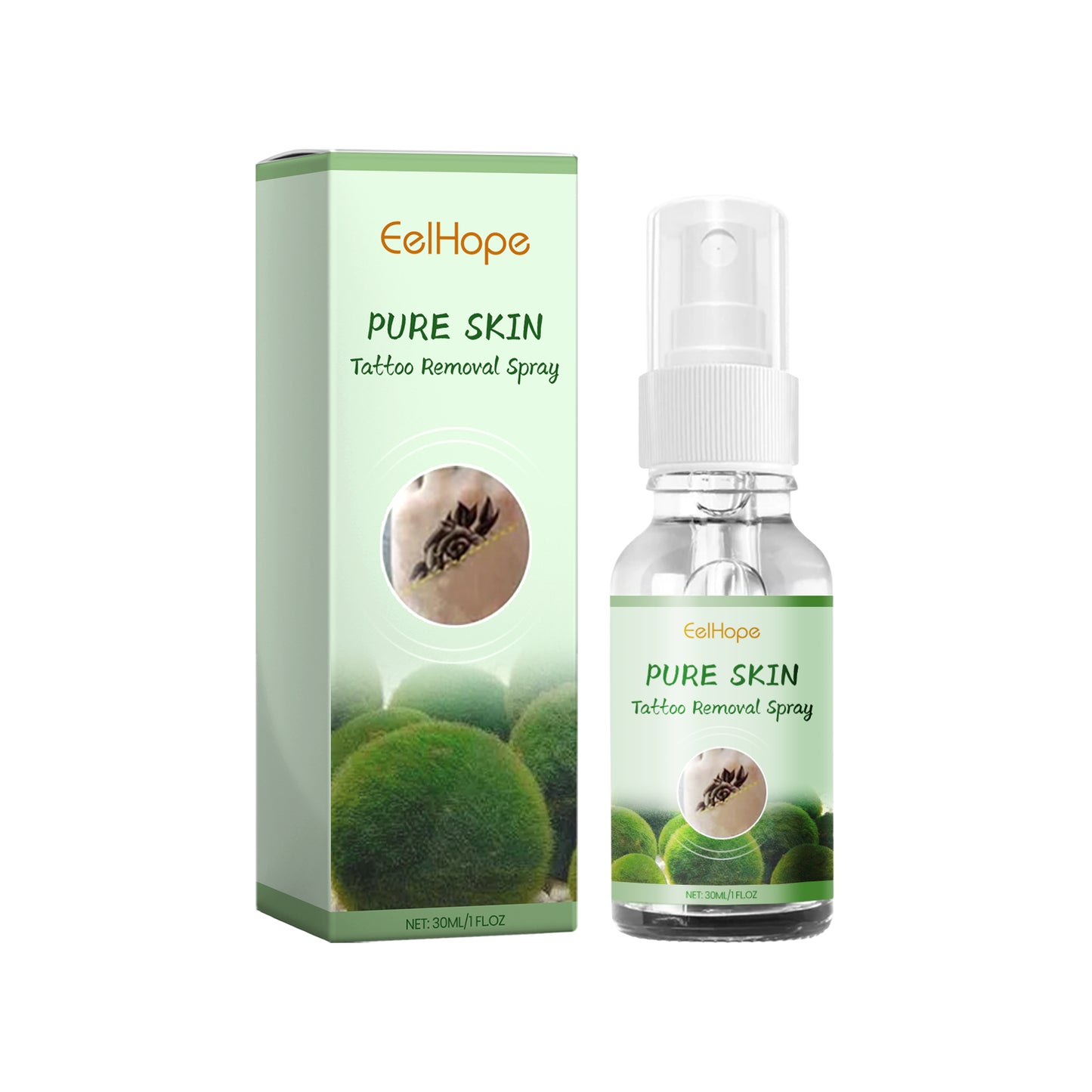 Tattoo Cleaning & Repair Spray - Moisturizing Body Skin Care Formula