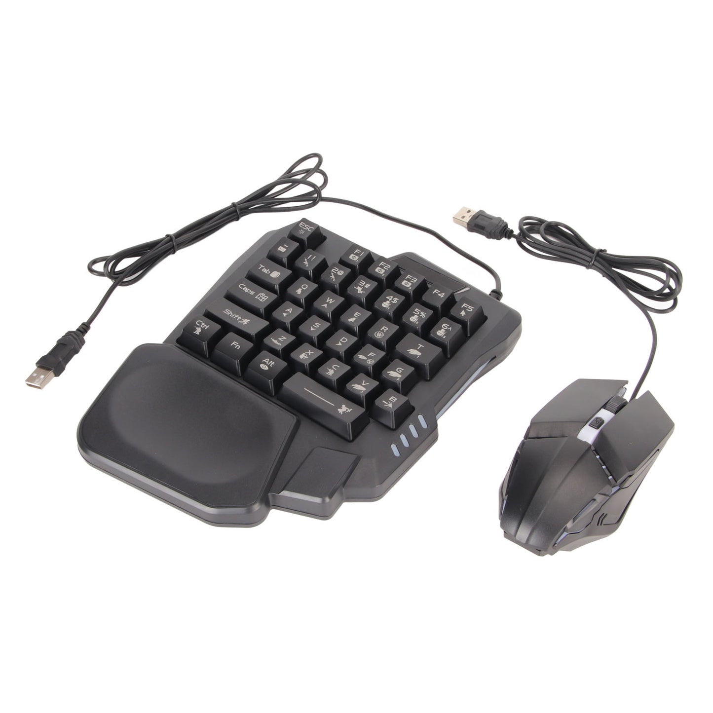RGB Gaming Keyboard and Mouse Combo for Mobile Gaming