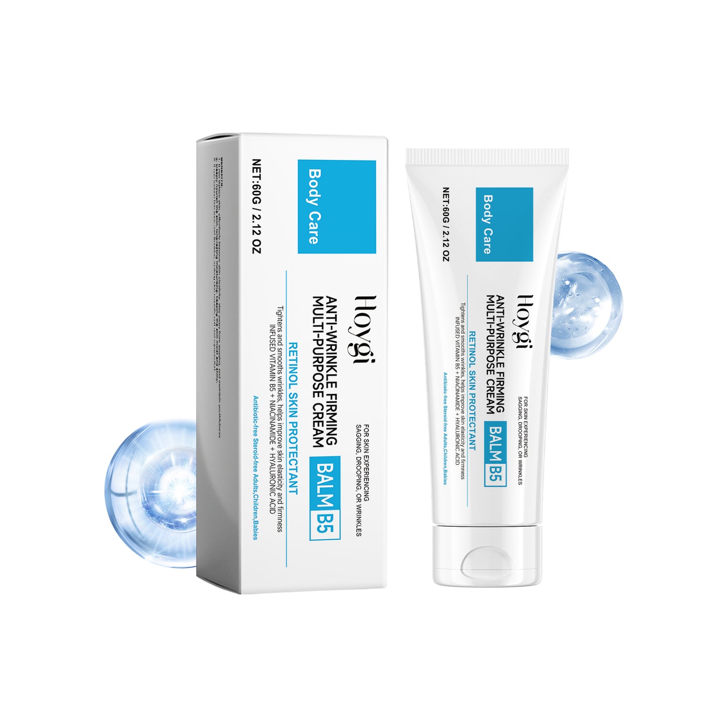 Retinol Firming Body Butter - Anti-Wrinkle Moisturizing Skin Cream
