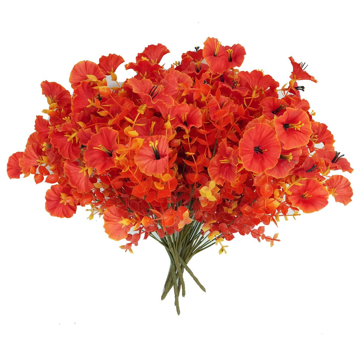 Autumn Artificial Flowers for Home Garden Outdoor Decor - Fake Faux Floral Arrangements