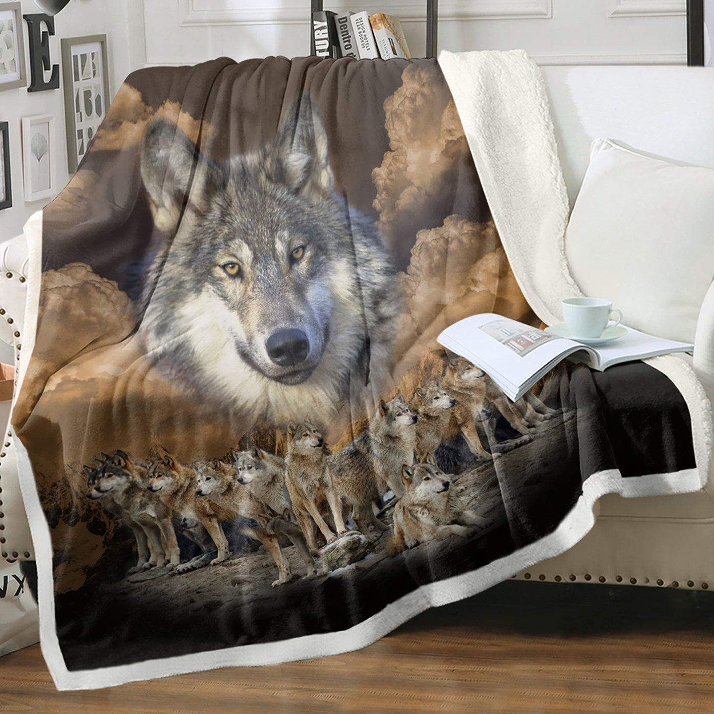 Sherpa Fleece Blanket - Cozy Warm Plush Throw 50x60" & 60x80"