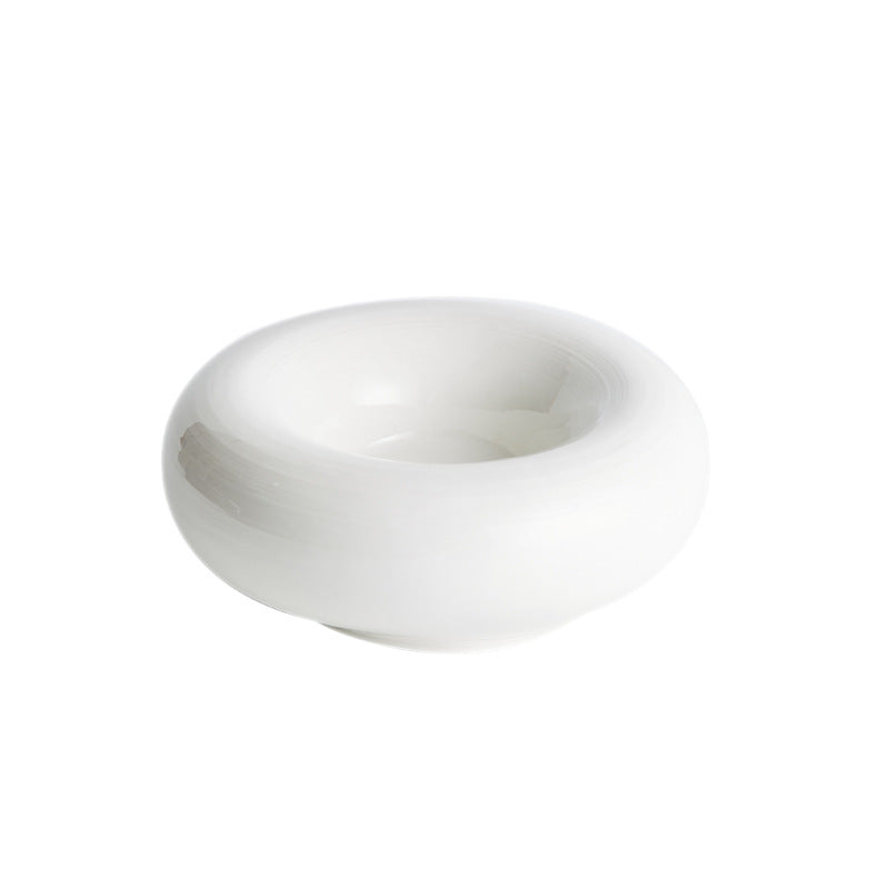 Ceramic Insulation Plate for Restaurant Buffet Use - 6.5, 8, 9 Inch Options