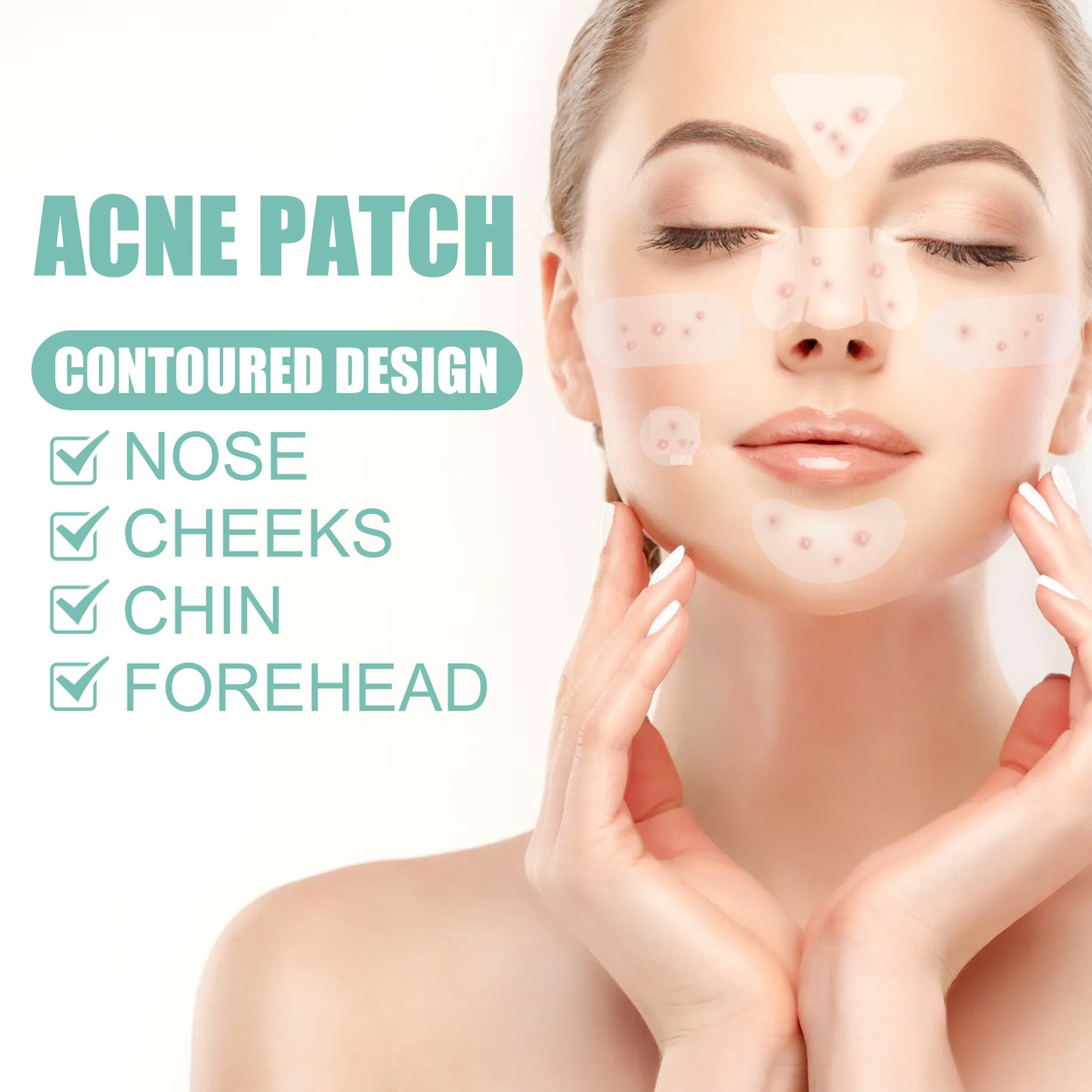 Tea Tree & Calendula Acne Healing Patch - Gentle Blemish Treatment