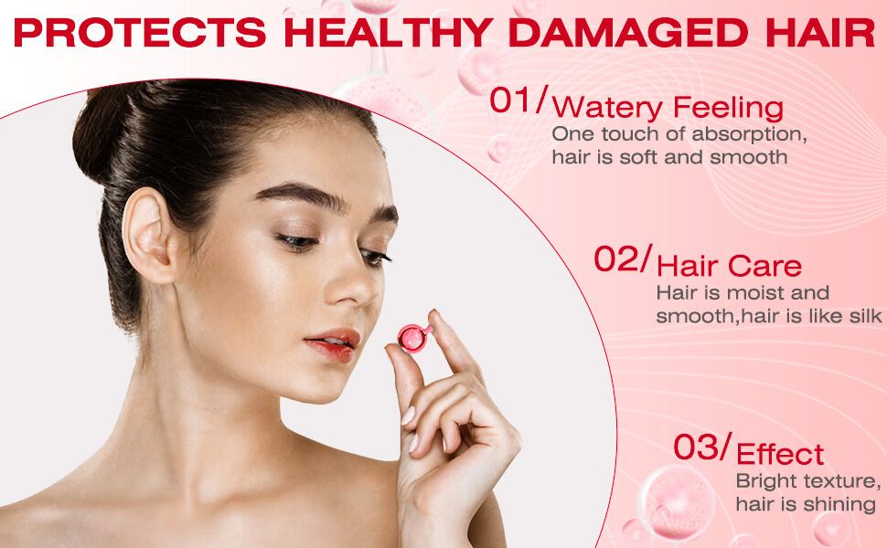 Hair Treatment Serum Capsules with Argan, Macadamia & Avocado Oil