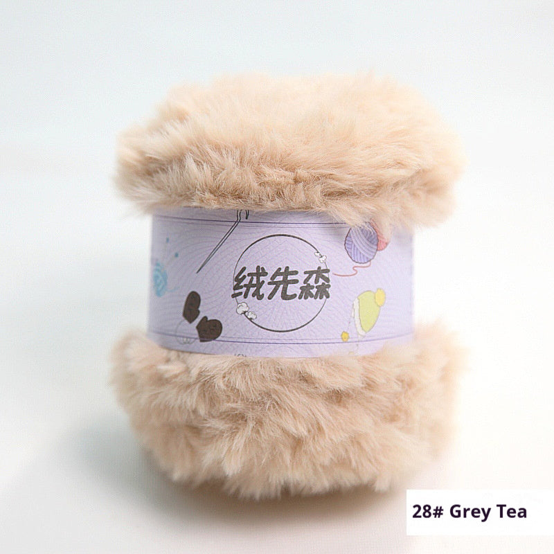 Handmade Fur Ball for Arts and Crafts - Soft Wire Woven Grass Decoration
