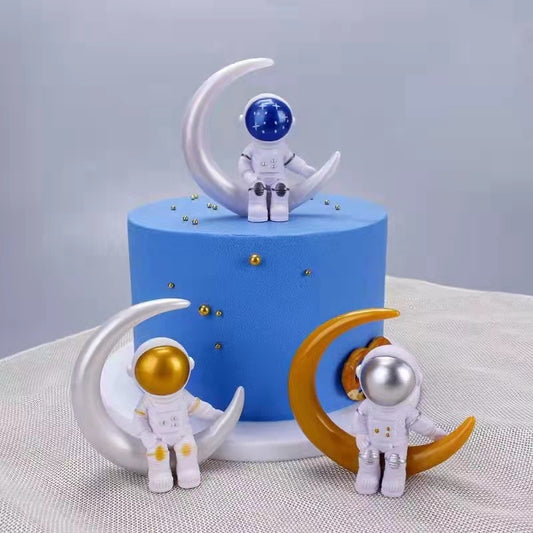 Astronaut Moon Decor Blind Box Gift - Space Themed Home & Party Decoration