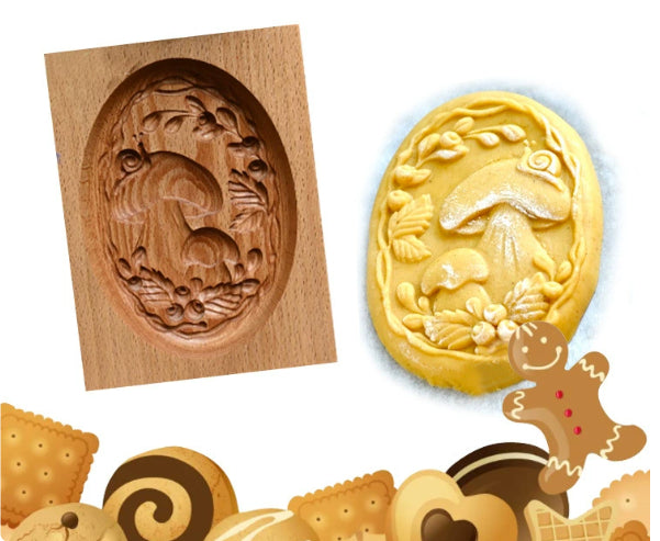 Cookie Cutter & Stamp Set for Baking - Provance Rose Style, Multiple Variants