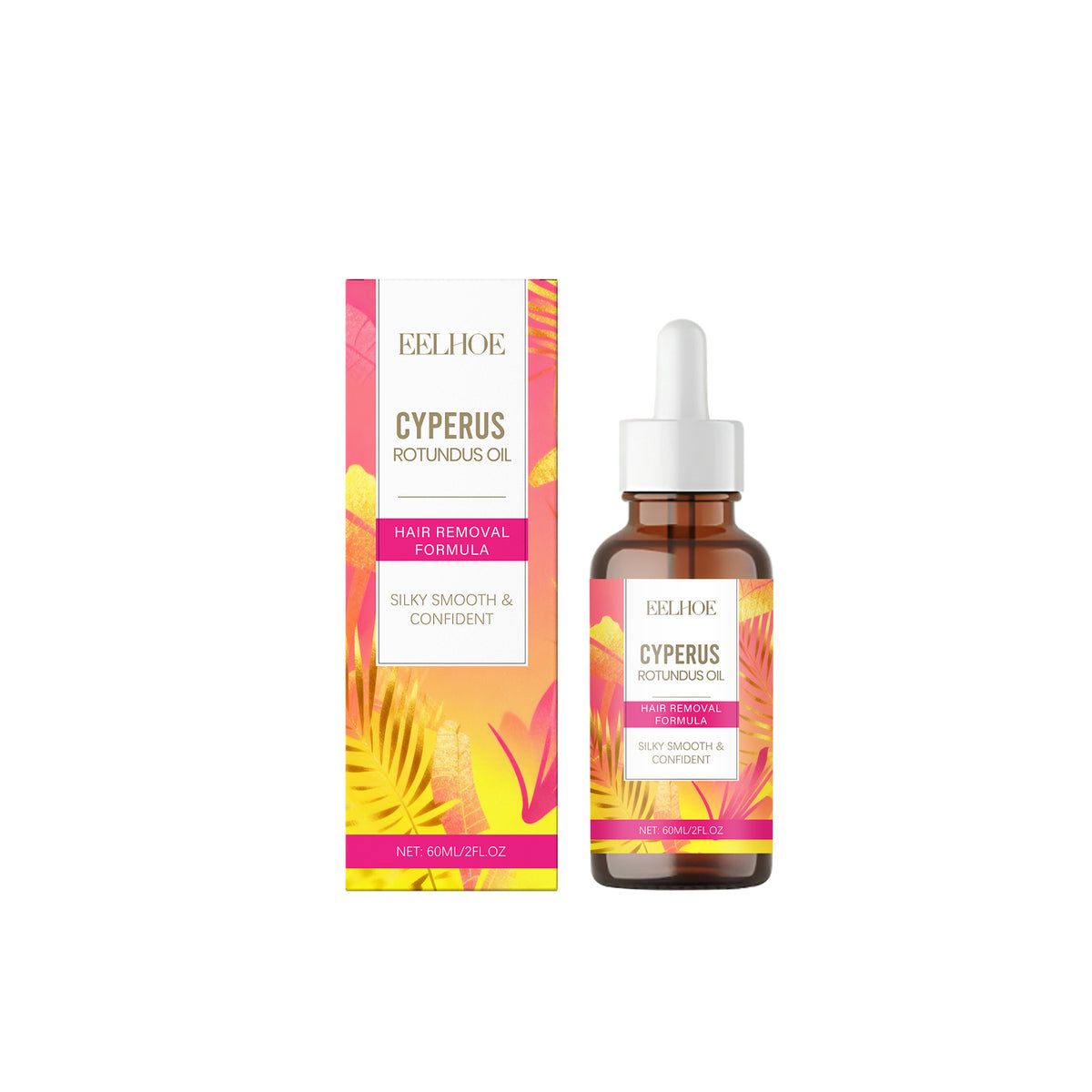 Hair Removal Care Essential Oil 60ml Natural Body Oil for Smooth Skin