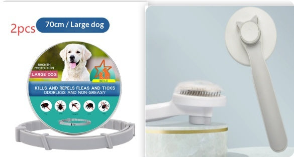 Pet Cat Comb for Grooming - Hair Remover & Detangler in Multiple Colors