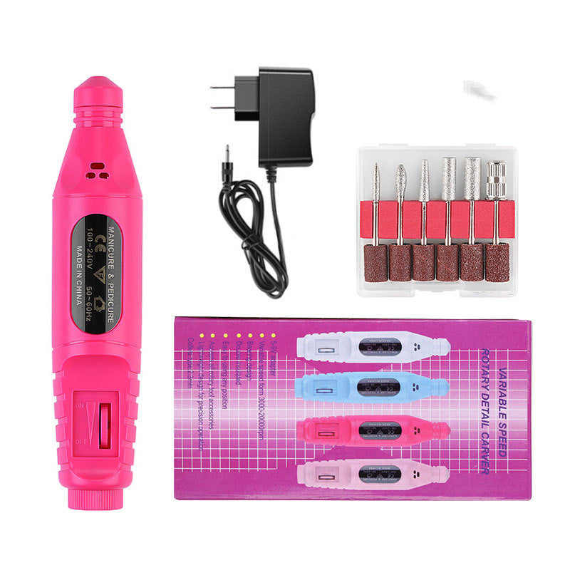 Portable USB Nail Polisher Machine - 20000 Speed