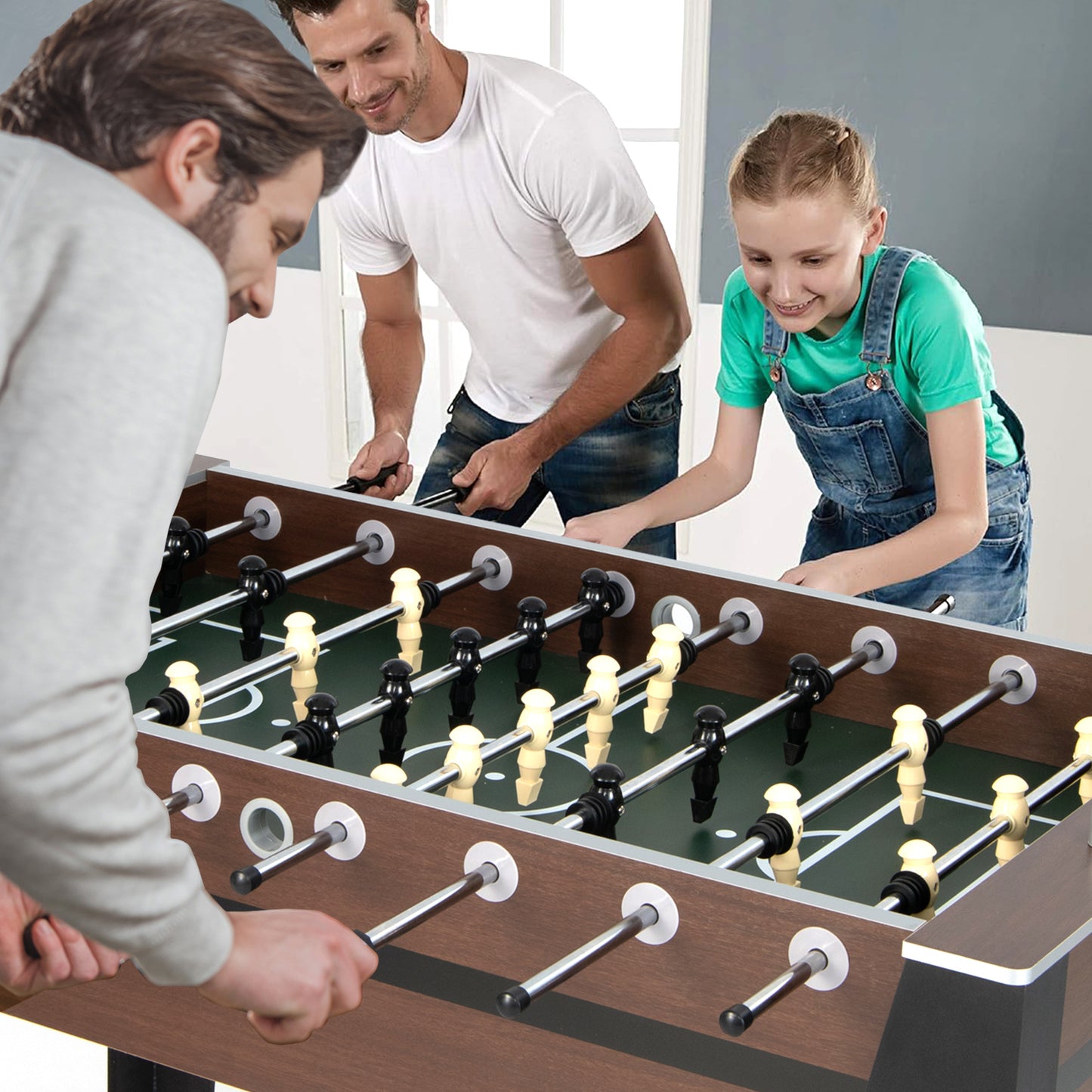 54-Inch Indoor Foosball Table - Official Competition Size
