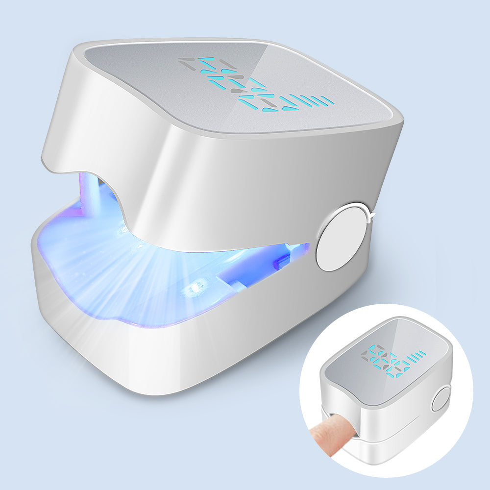 LED Nail Treatment Device for Discolored & Thickened Nails - White