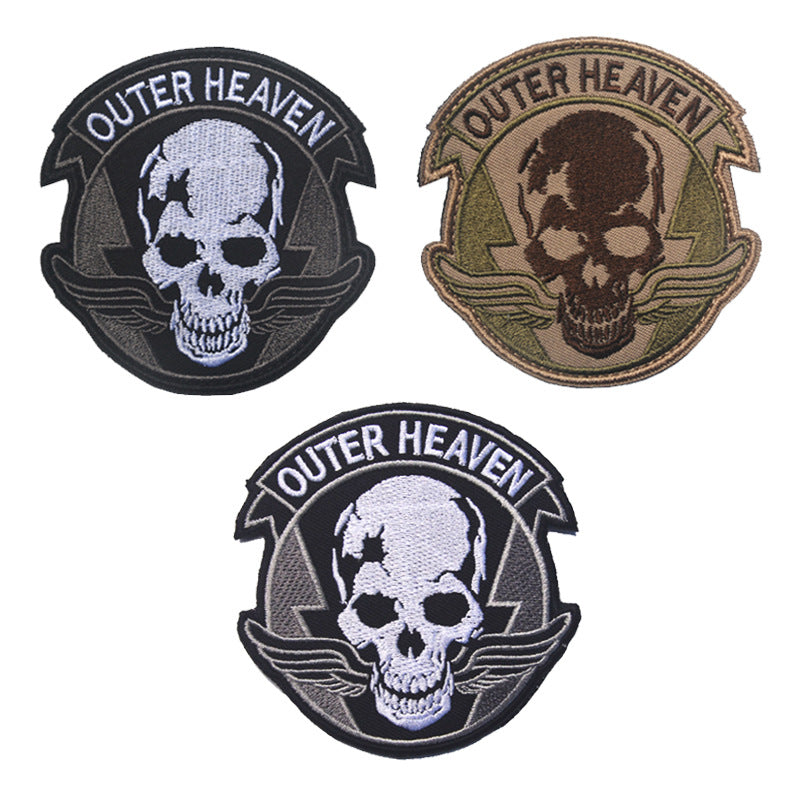 Velcro Attachable Peace Walker Emblem Badge for Clothing & Gear - Multiple Styles