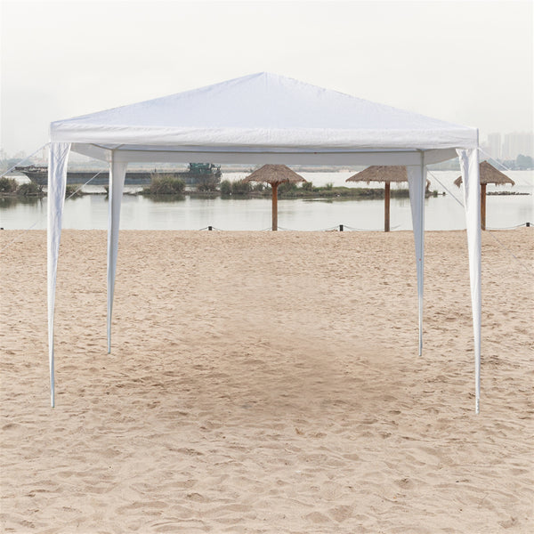 3-Sided Waterproof Event Tent - White, 3x3m