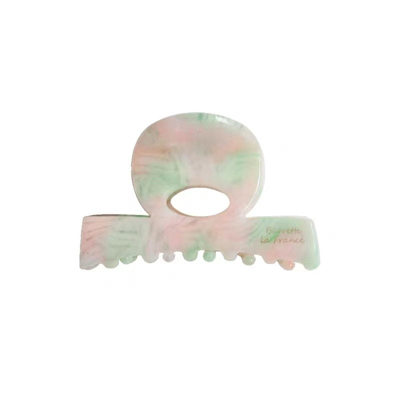 Acetic Acid Grip Hair Claw Clip - Decorative Shark Style Hair Accessory