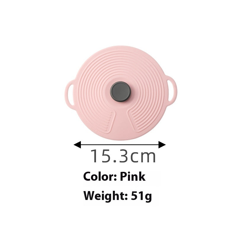 Silicone Food Cover Set - Spill-Proof, Airtight, Reusable Pot Lids 15-31cm